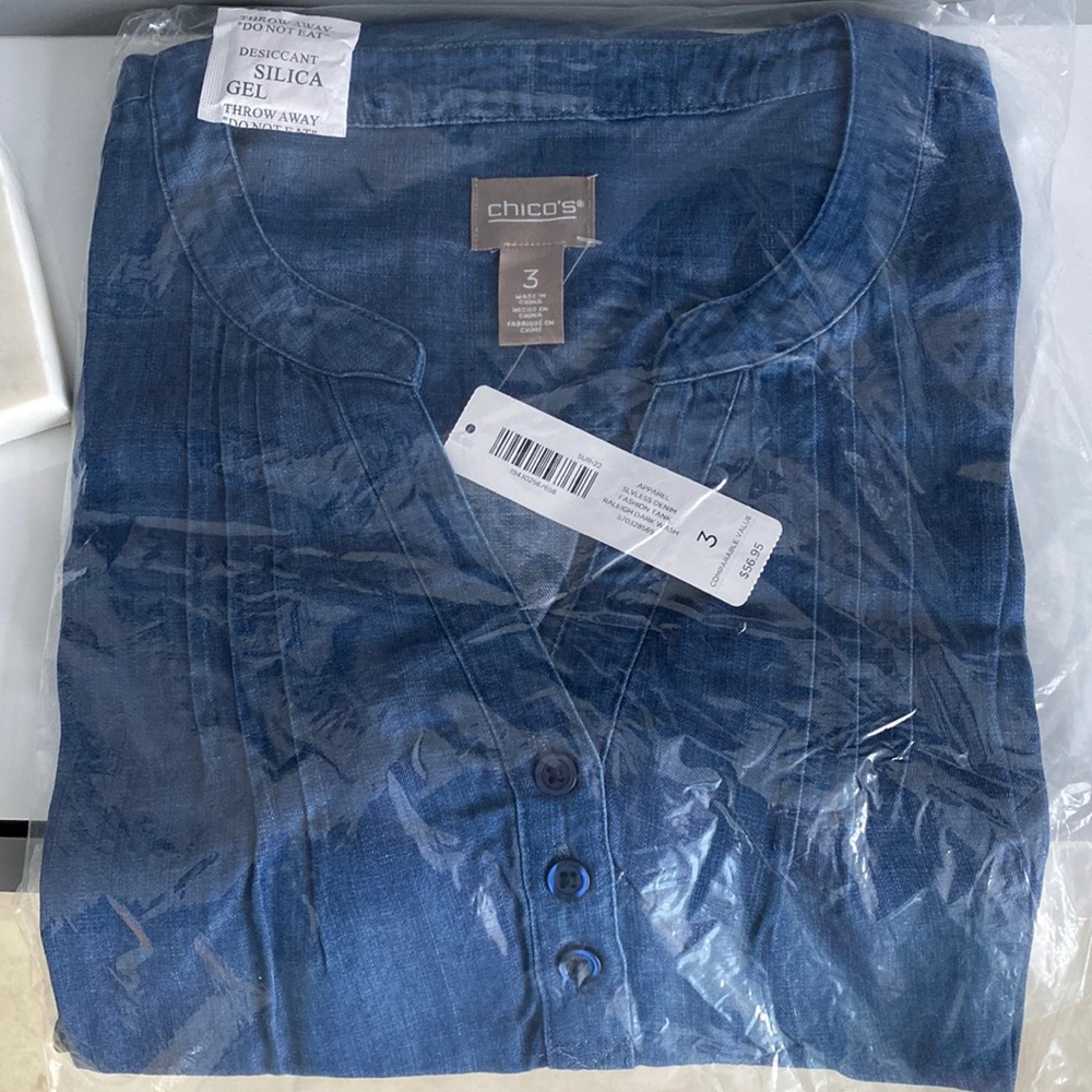 Chico’s Denim Fashion Tank